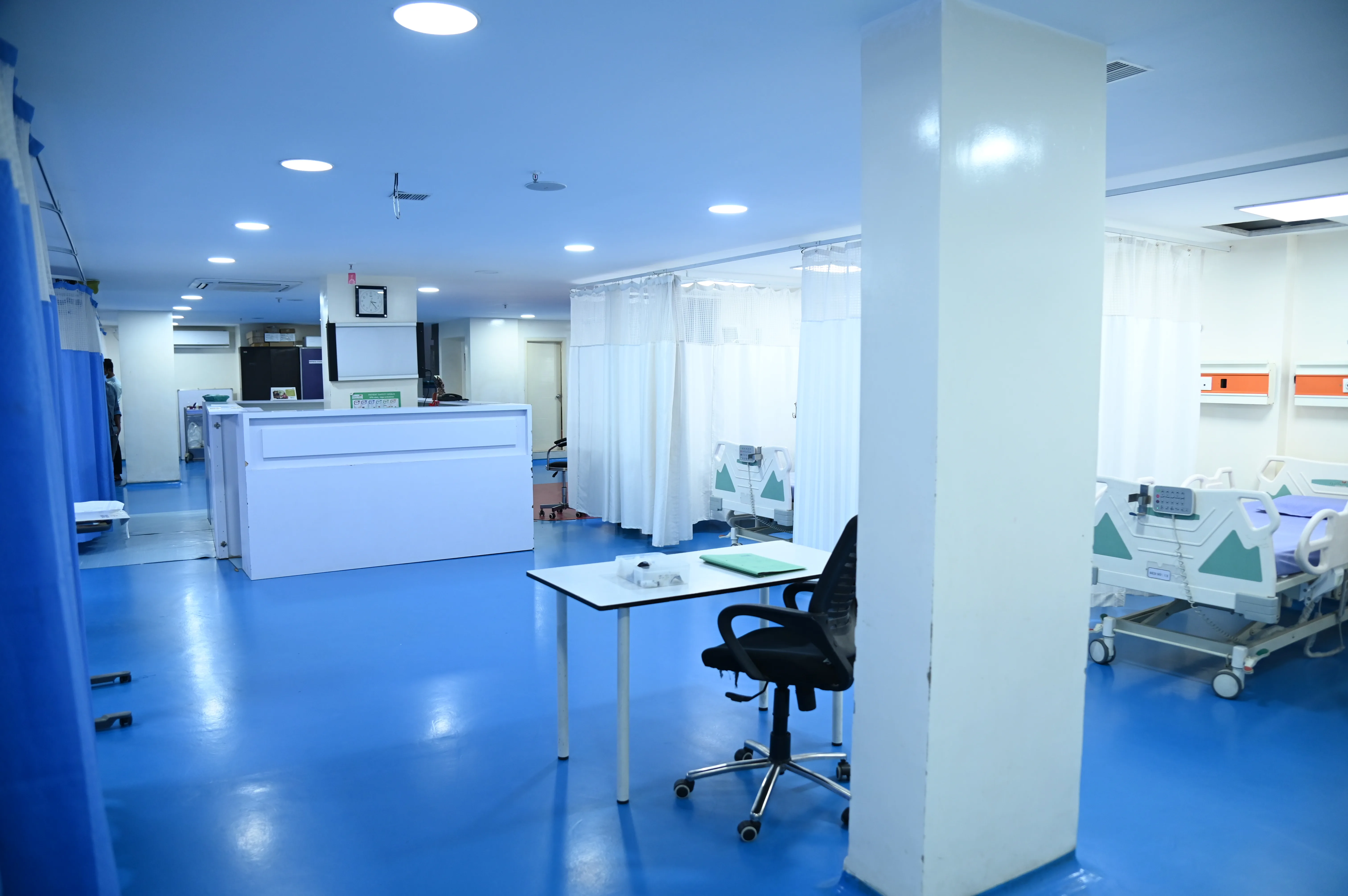 Gaman Rehabilitation Center ICU Unit in Gachibowli Hyderabad - Advanced Medical Technology and Monitoring Systems