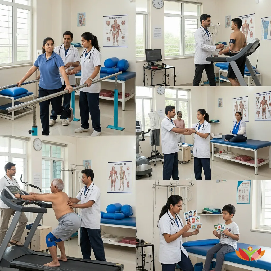 Rehabilitation Therapies - Professional physiotherapy and occupational therapy sessions